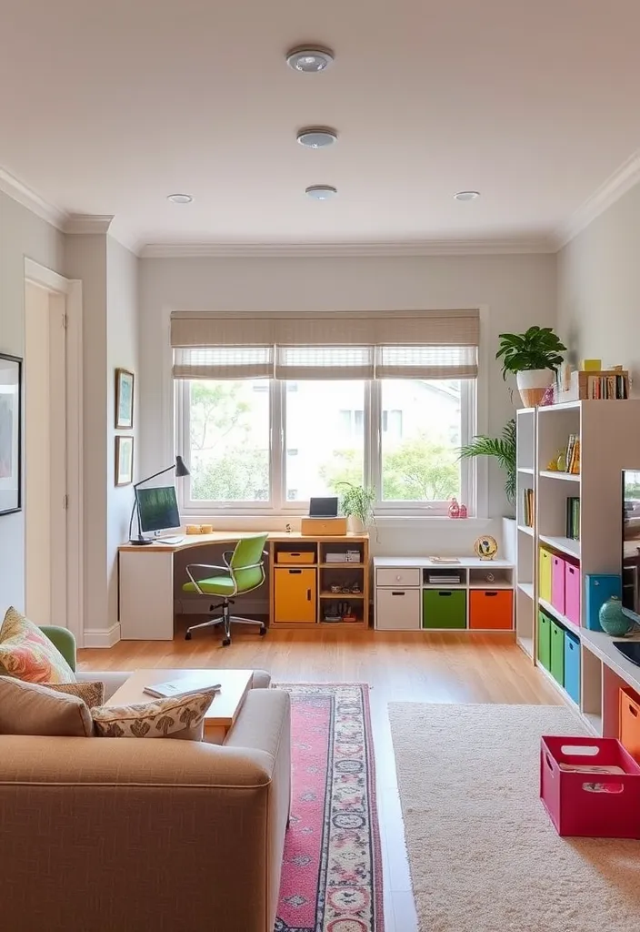 21 Stunning Open Floor Plan Living Room and Kitchen Designs That Will Inspire Your Next Renovation! - 13. Multi-Functional Spaces