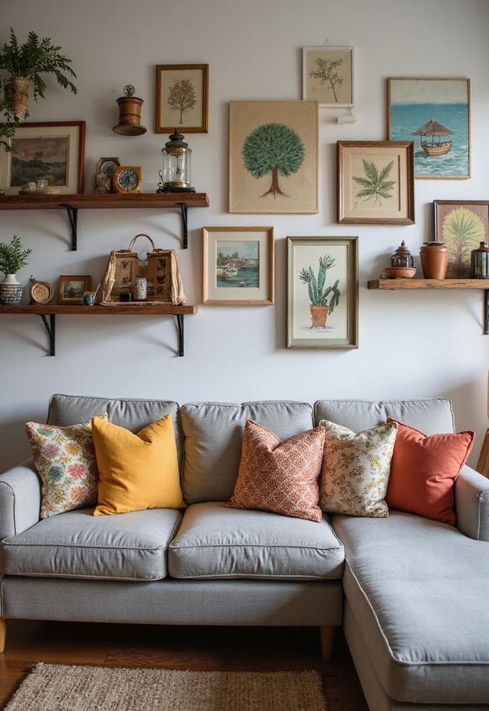 21 Cozy Modern Living Room Couch Layouts for a Warm and Inviting Atmosphere - 21. The Personalized Touch Layout