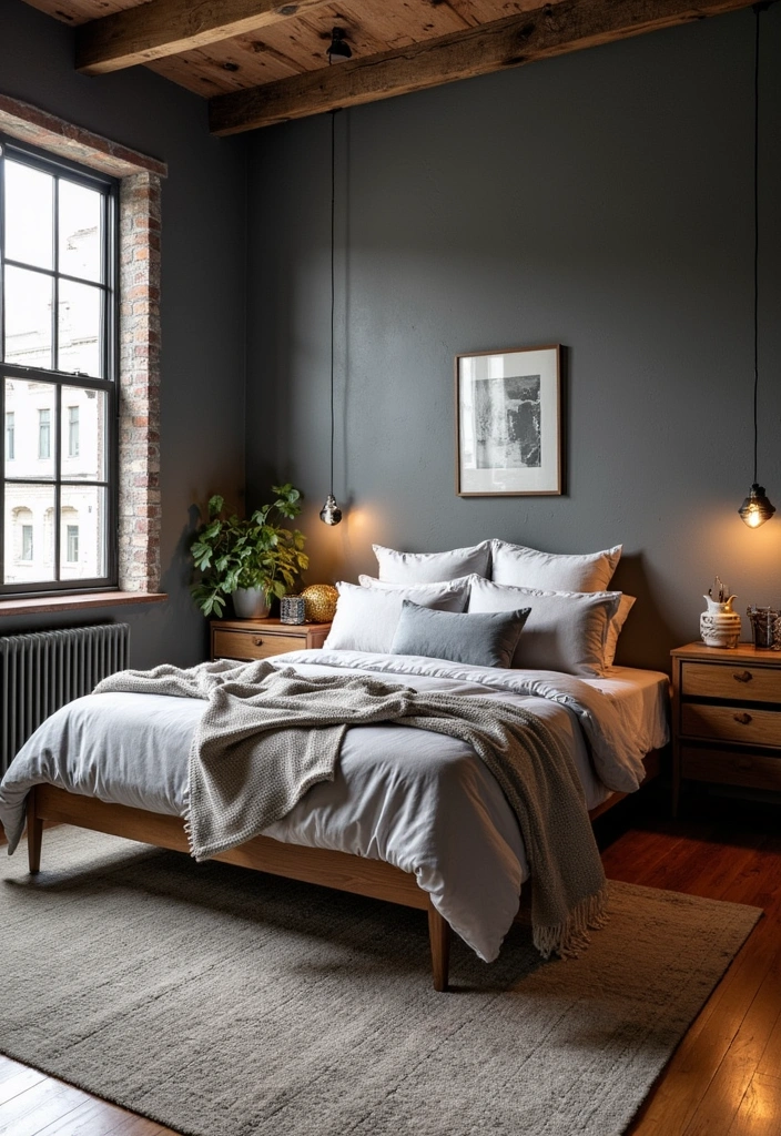 35 Industrial Bedroom Decor Ideas for 2025: Embrace Charcoal Gray Walls with Rustic Wood Accents! - Conclusion