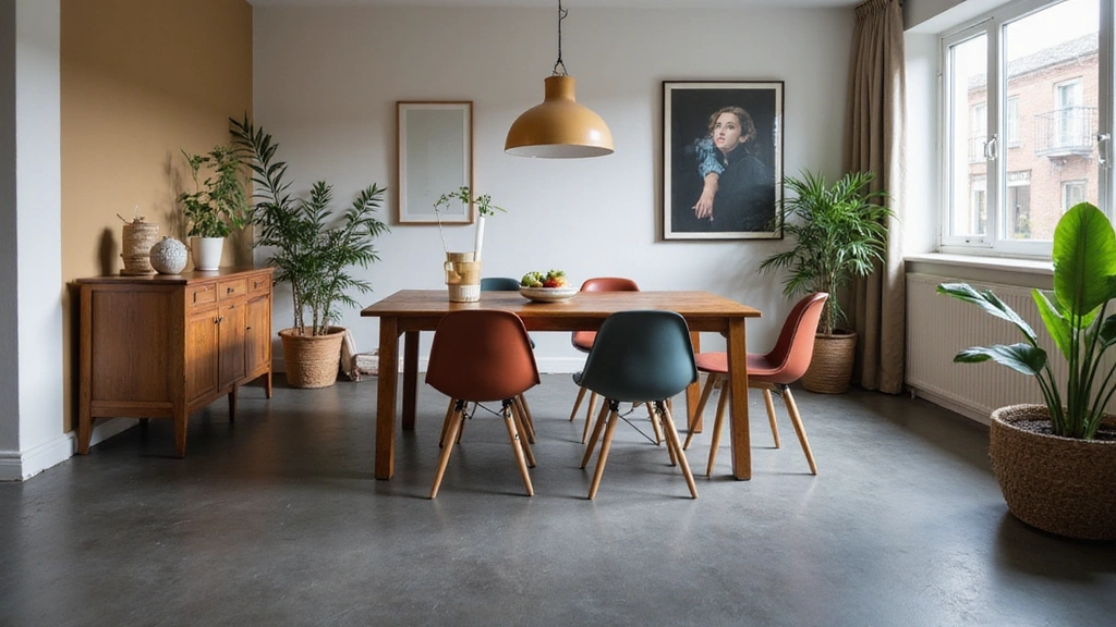 19 Stunning Color Palettes to Elevate Charcoal Gray Flooring in Dining Rooms