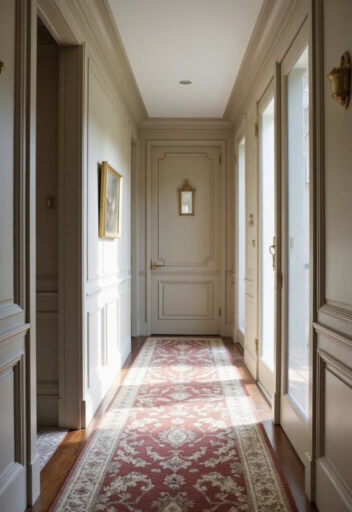 20 Jaw-Dropping Wall Trim Ideas That Will Transform Your Hallway with Two Tone Colors! - 2. Layered Textures