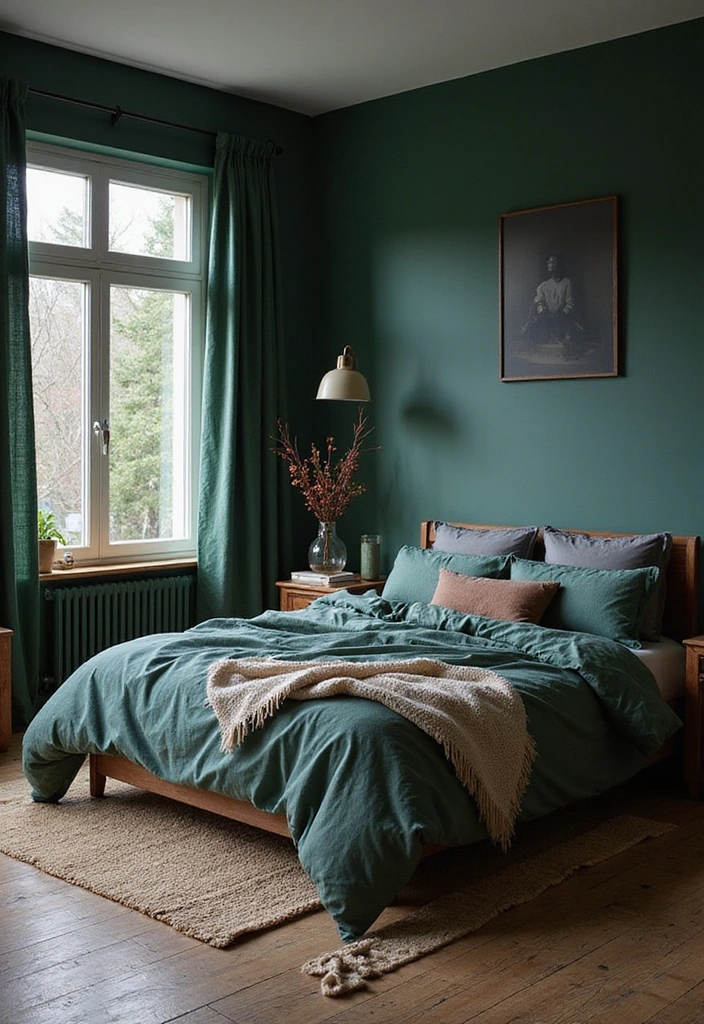 Best 15 Emerald Green and Charcoal Color Palettes from Sherwin-Williams for Trendy 2025 Rooms - 2. Emerald City & Graphite