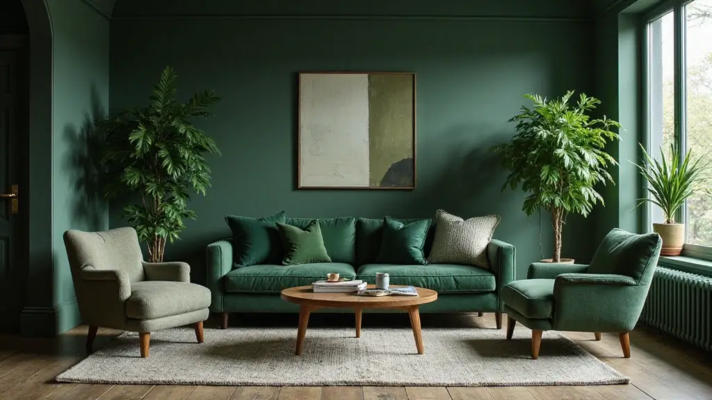 41 Sophisticated Dark Green Color Palette Ideas For A Luxurious and Timeless Home