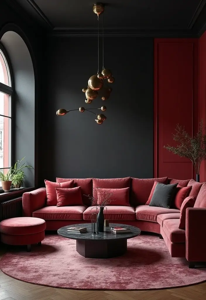 25 Luxurious Bold Color Palettes Featuring Jewel Tones & Deep Hues | Opulent Look! 💎 - 7. Bountiful Black and Jewel Tones