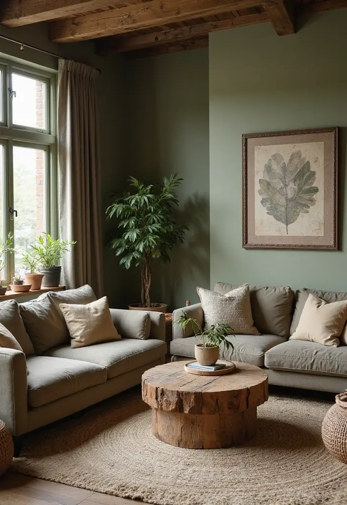 29 Balanced Olive Green Contrast Color Combinations For Harmonious High-Impact - Olive Green and Earthy Brown