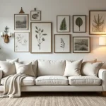 30 Cozy Farmhouse Living Room Wall Decor Above The Couch Ideas For A Warm Vibe