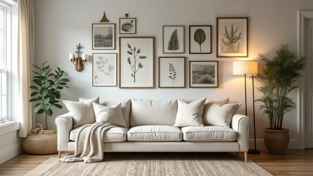 30 Cozy Farmhouse Living Room Wall Decor Above The Couch Ideas For A Warm Vibe