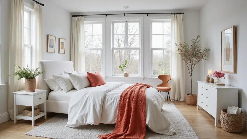 30+ Modern Master Bedroom Ideas With White Furniture: Calming & Bold Color Schemes