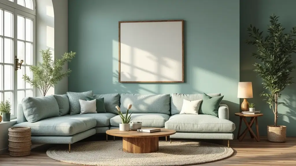 The Soothing Palette: 25 Muted Blue & Green Farmhouse Decor Ideas We Love